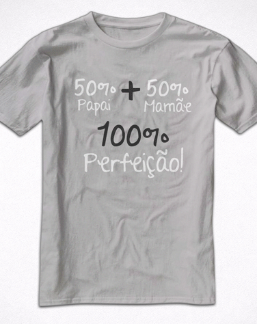 Camiseta Infantil 100% Perfeição