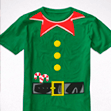 Camiseta Infantil Ajudante de Papai Noel