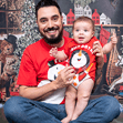 Kit Família Feliz Natal (Camiseta Adulto + Bata + Body)